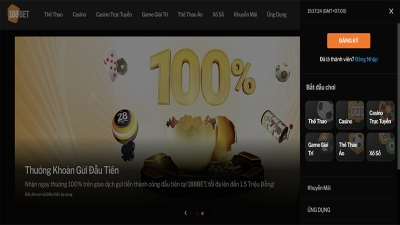 188Bet - Nhà cái uy tín với hơn 3 triệu ưu đãi HOT mỗi ngày